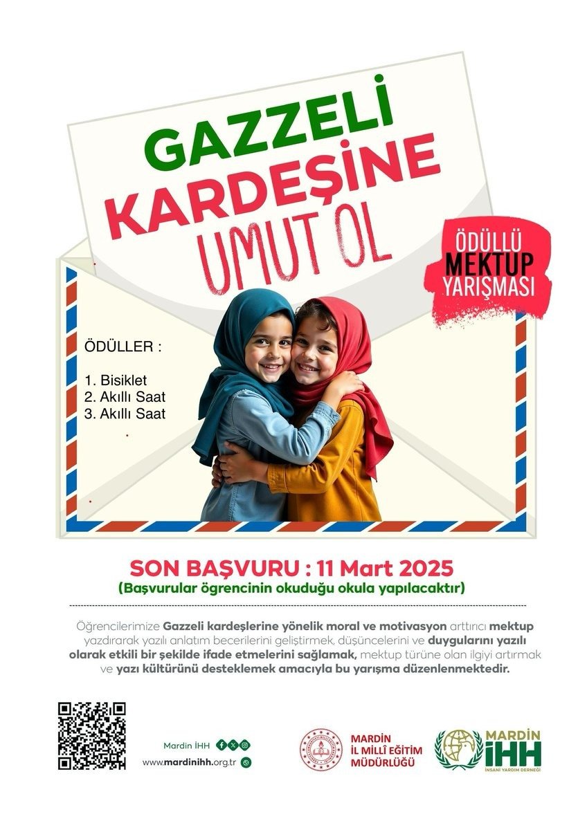 Gazzeli Kardeşine Umut Ol